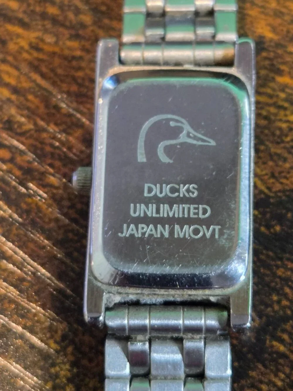 Ducks Unlimited Rectangular Faced Womens Watch- Japan Movt- 7
